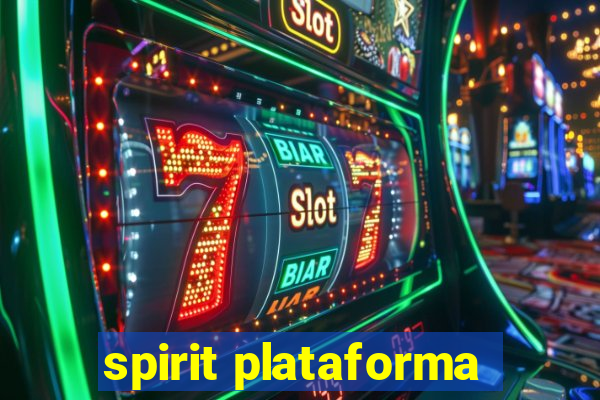 spirit plataforma